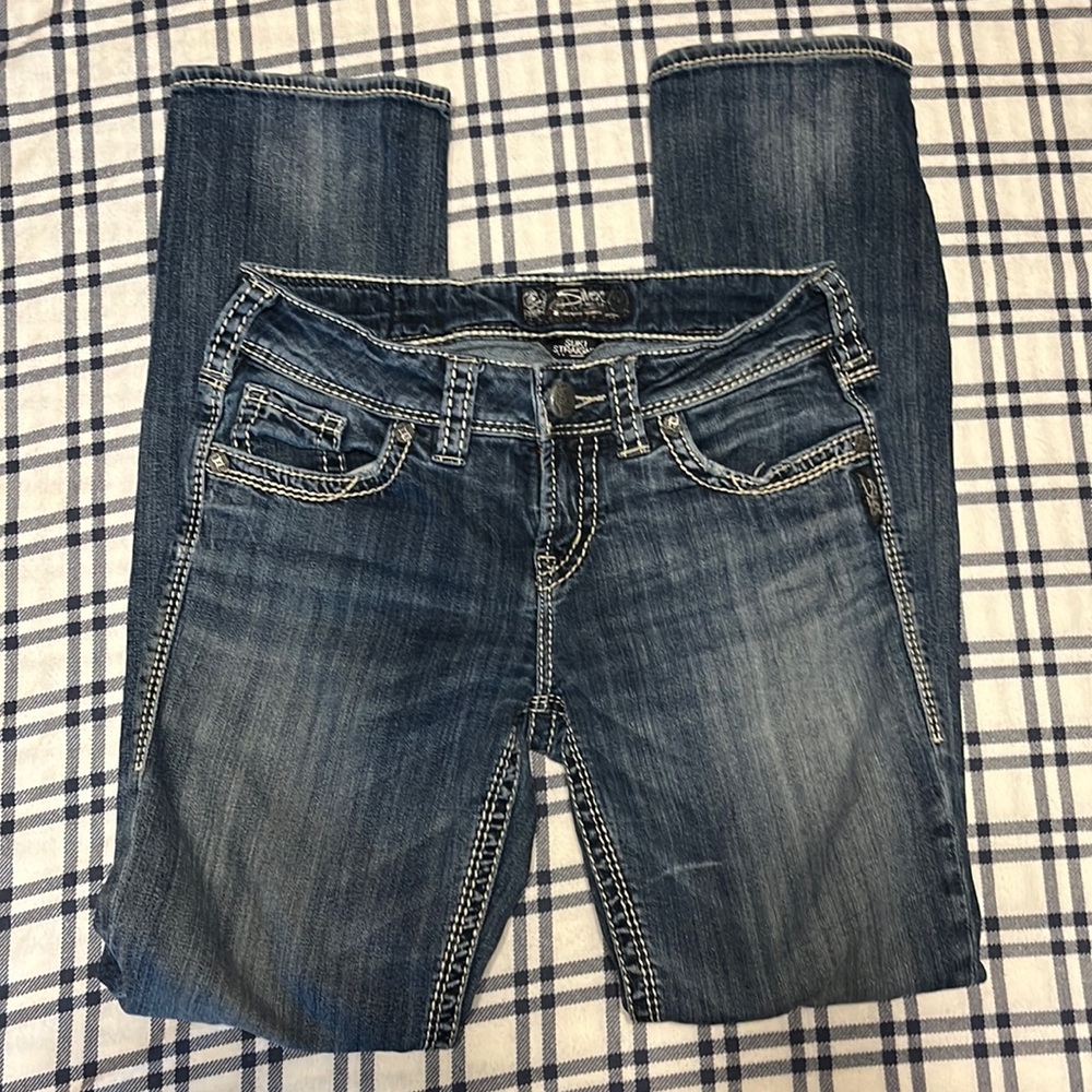 Silver Jeans Co 27x32 Straight Leg Jeans